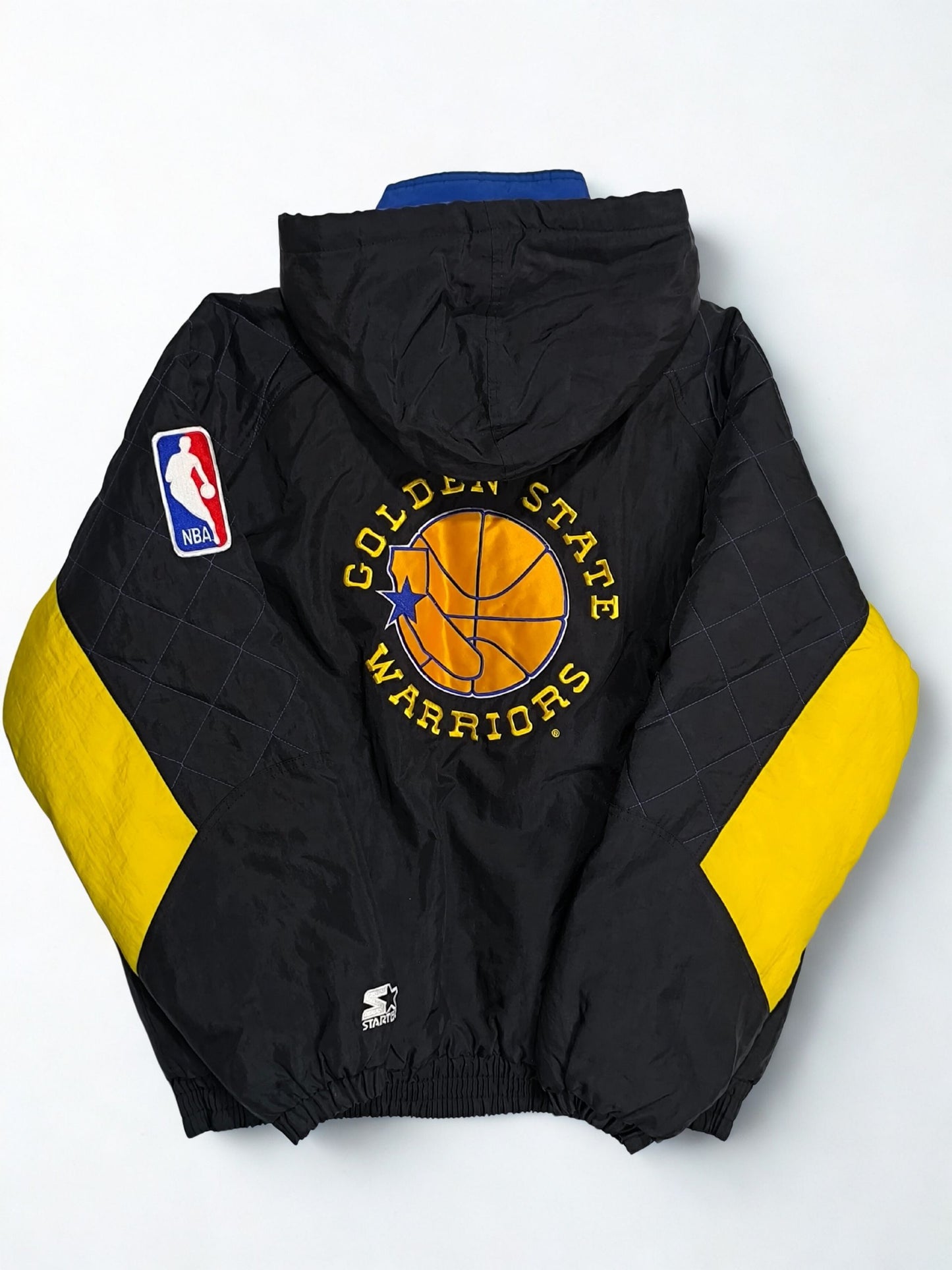 Vintage Starter x Golden State Warriors NBA Puffer Jacket (1990s)