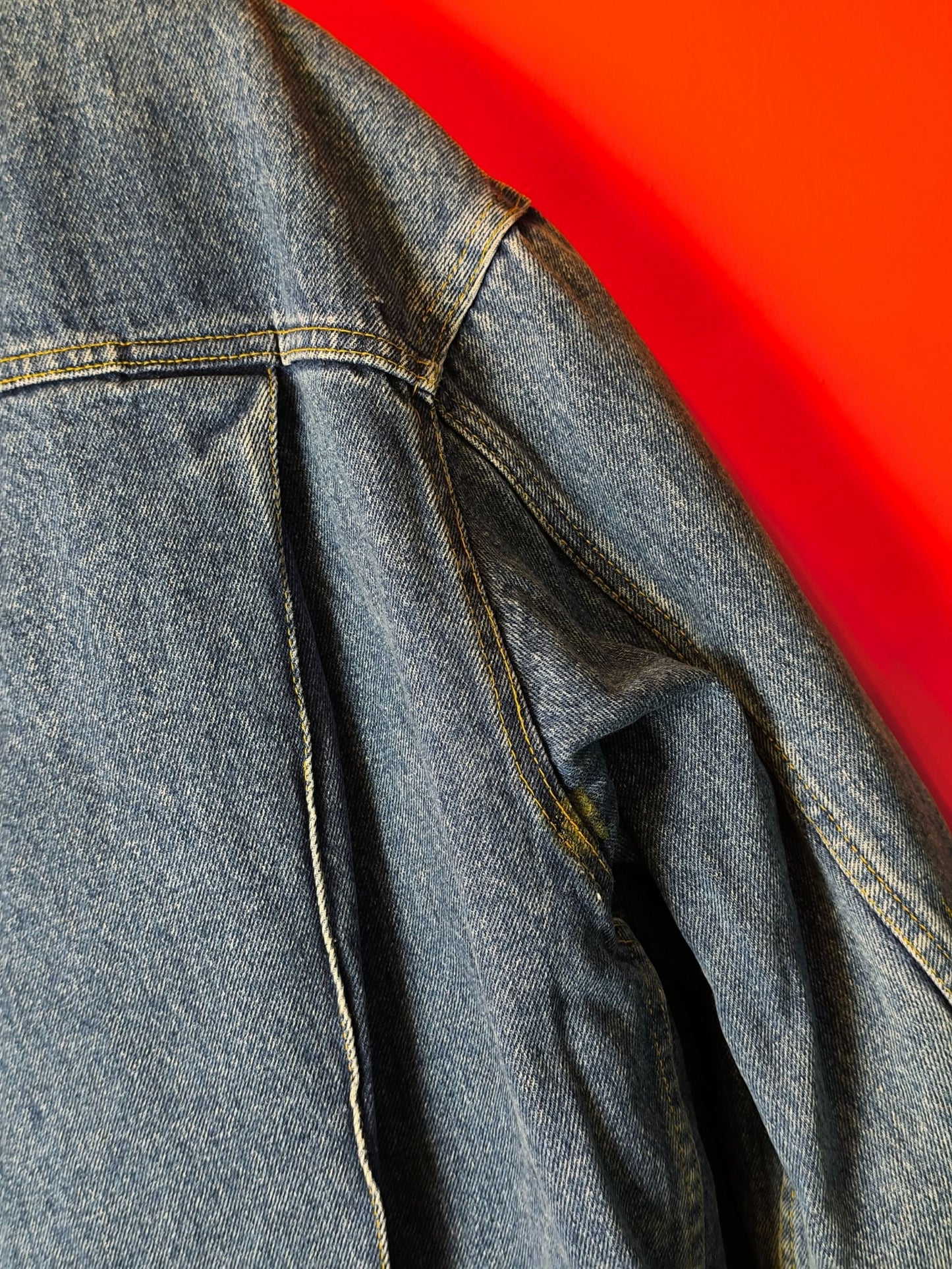 Per Plex Try Vintage Sherpa Denim Jacket