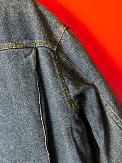 Per Plex Try Vintage Sherpa Denim Jacket