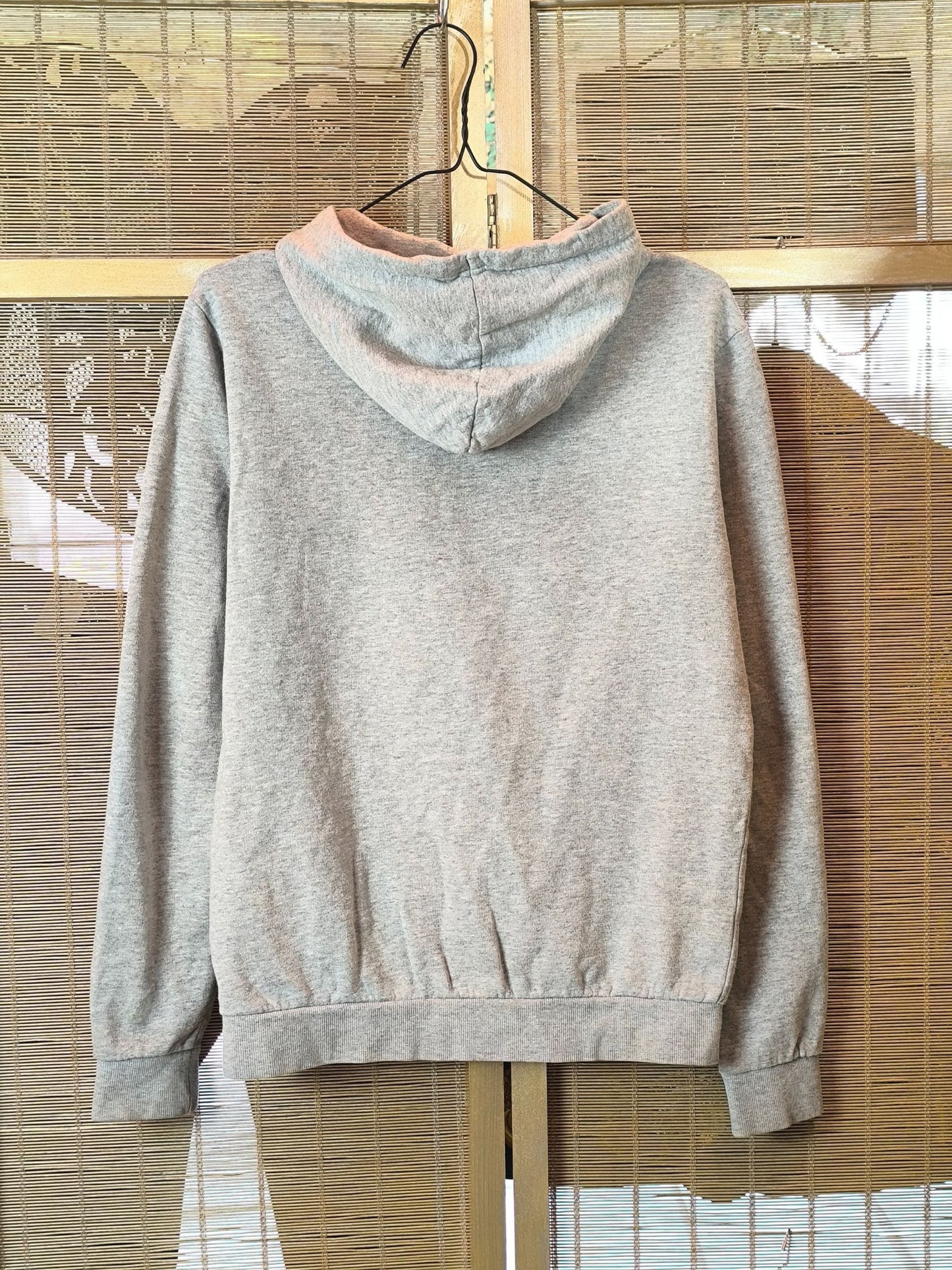 Ellesse Classic Grey Zip-Up Hoodie (Unisex S)