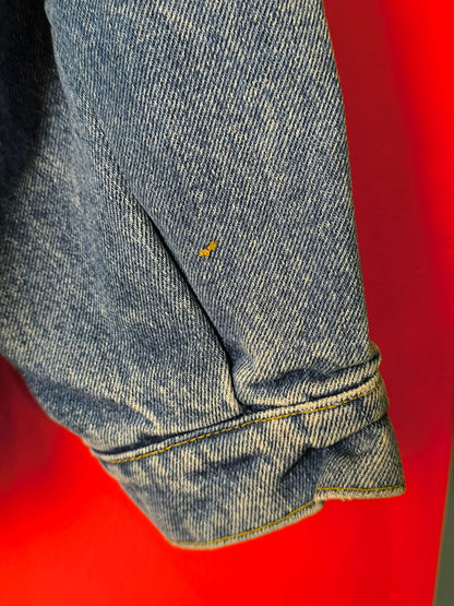 Per Plex Try Vintage Sherpa Denim Jacket