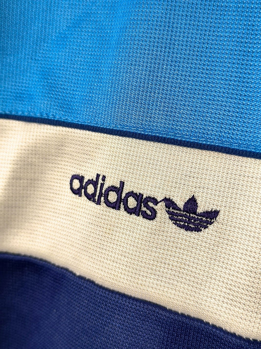 Adidas Trefoil Track Jacket – Late 70s West Germany | Slim Fit Retro Rarity