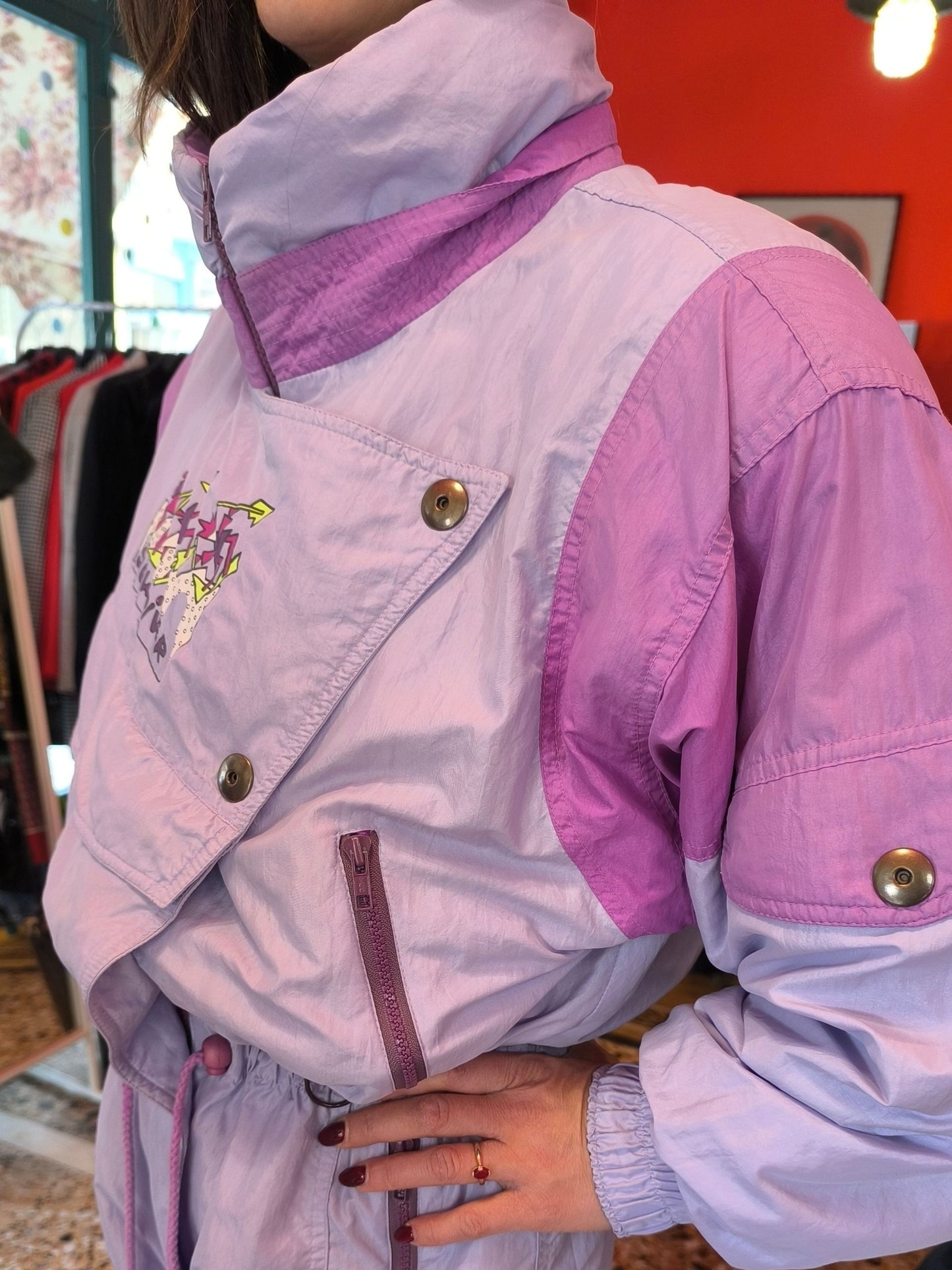 Golden Team "Silver Wings" Vintage Ski & Snowboard Suit