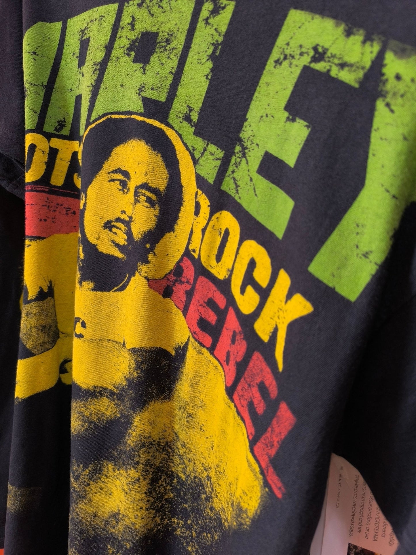 Bob Marley “Roots Rock Rebel” Graphic T-Shirt