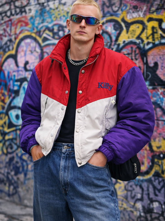 Vintage Killy Colorblock Ski & Snowboard Jacket