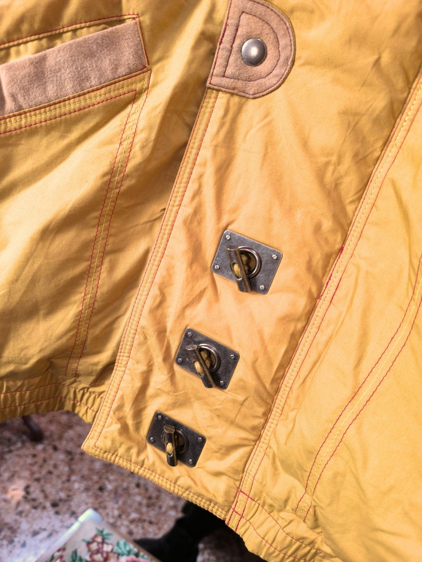Vintage Alaska Line “Cougar” Expedition Jacket – Mustard Cotton, Late 80s