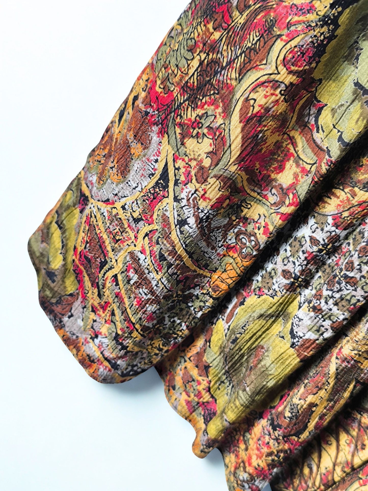 Vintage Pleated Midi Skirt – Made in West Germany