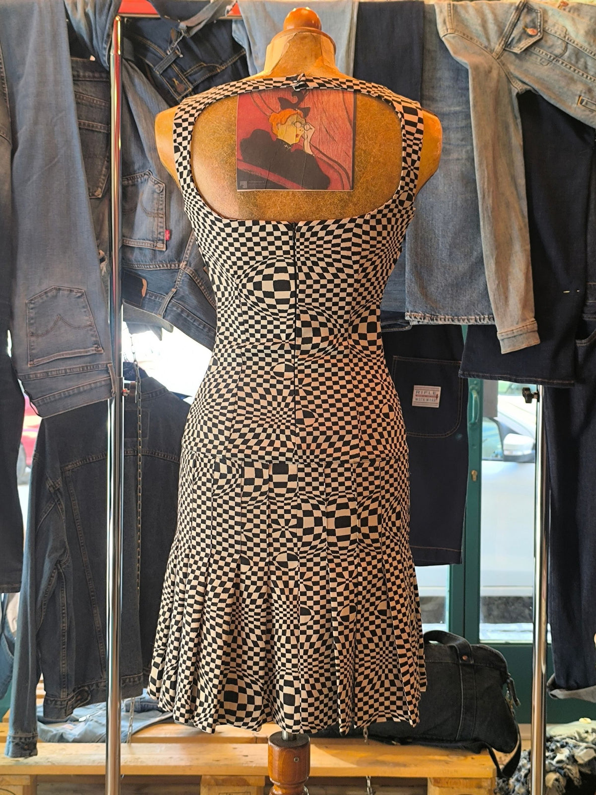 Flavio Castellani Op-Art Dress