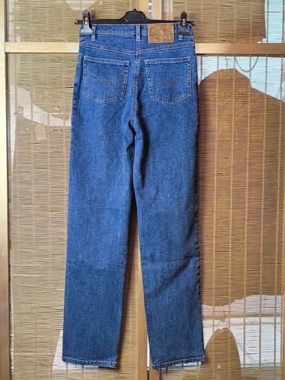 Y2K Laura Kent Tribal Embroidered High Waist Jeans