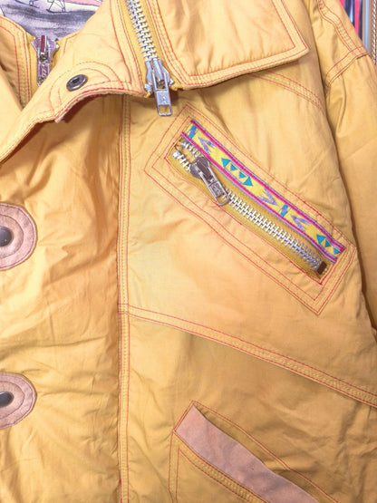 Vintage Alaska Line “Cougar” Expedition Jacket – Mustard Cotton, Late 80s