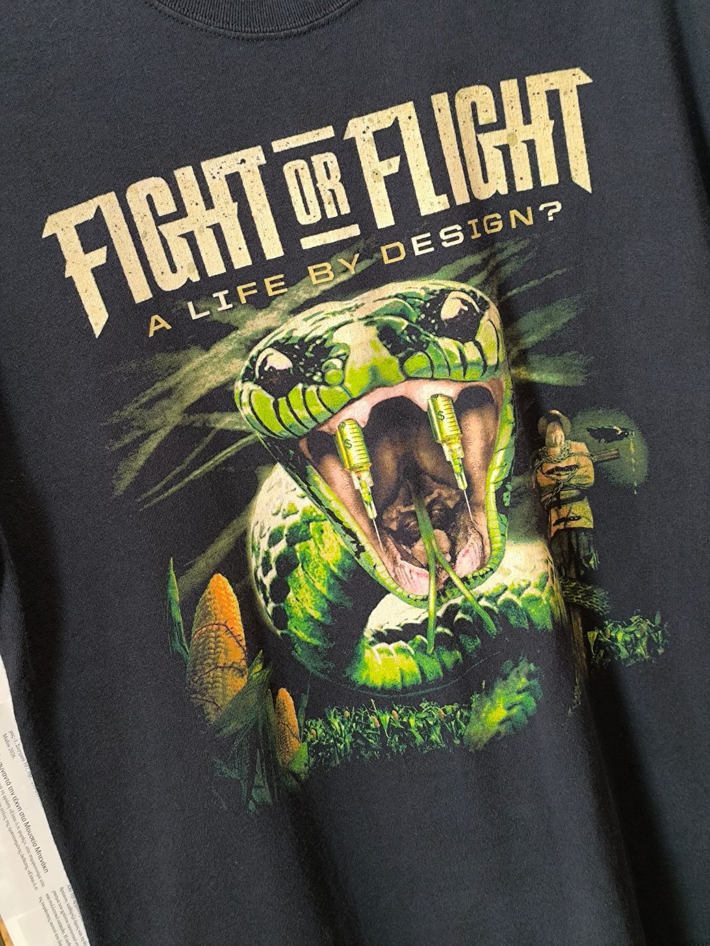 Fight or Flight “A Life by Design?” Tour 2013 Graphic T-Shirt