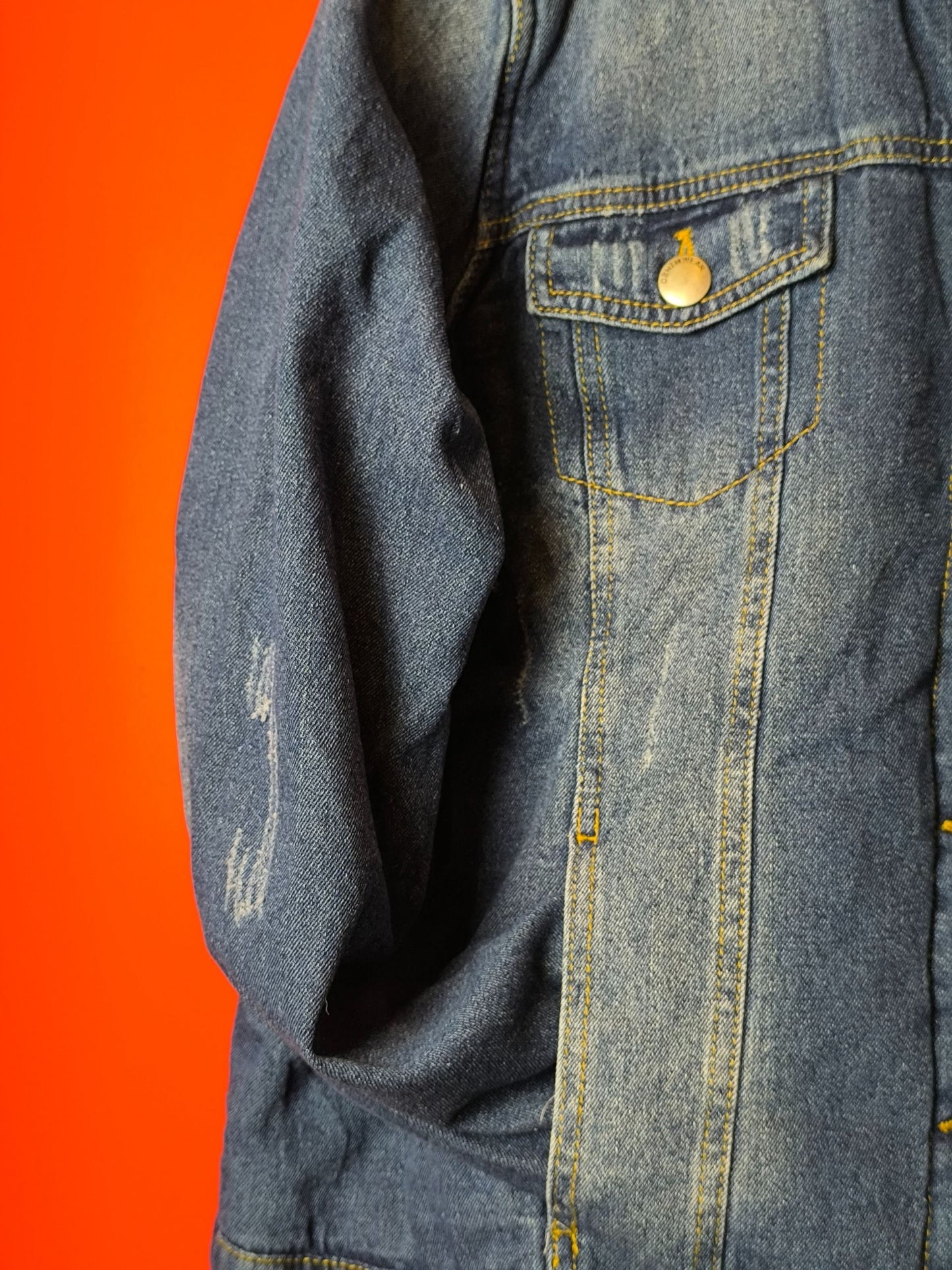 Women’s Winter Sherpa Denim Jacket – Ashley Vintage Charm