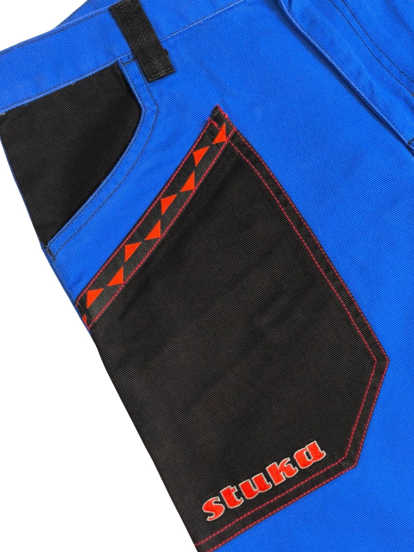 Deadstock Stuka Blue Wide Leg Baggy Pants – 90s–Early 2000s Original Skate Streetwear