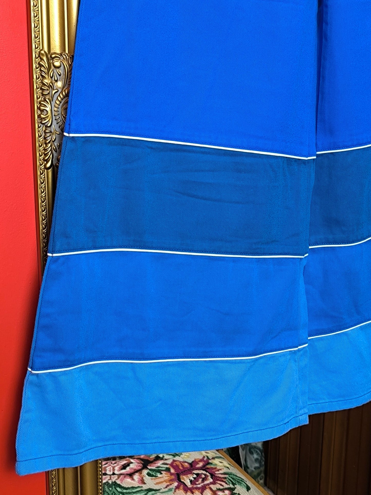 Deadstock Stuka Blue Wide Leg Baggy Pants – 90s–Early 2000s Original Skate Streetwear