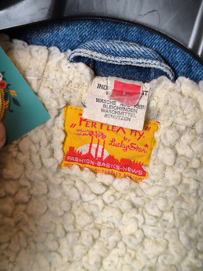 Per Plex Try Vintage Sherpa Denim Jacket