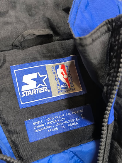Vintage Starter x Golden State Warriors NBA Puffer Jacket (1990s)