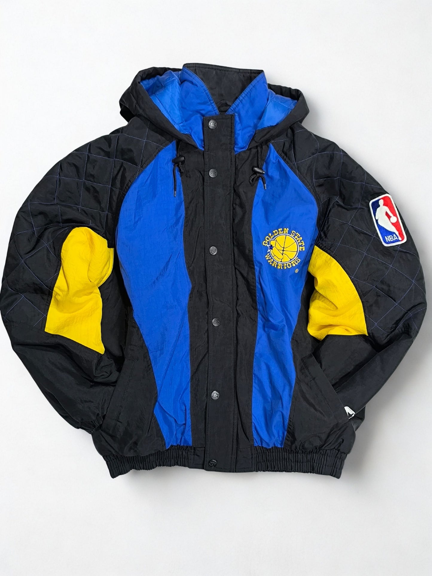 Vintage Starter x Golden State Warriors NBA Puffer Jacket (1990s)