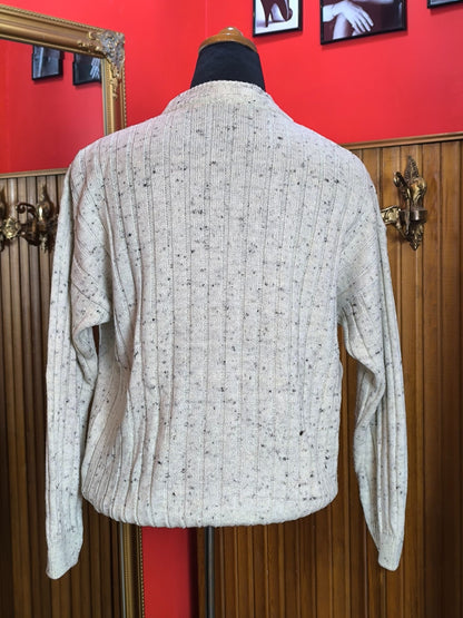 Vintage Grand Central Speckled Knit Sweater