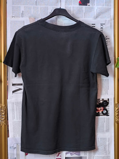 Vintage Elvis Presley Black Graphic T-Shirt — Size S