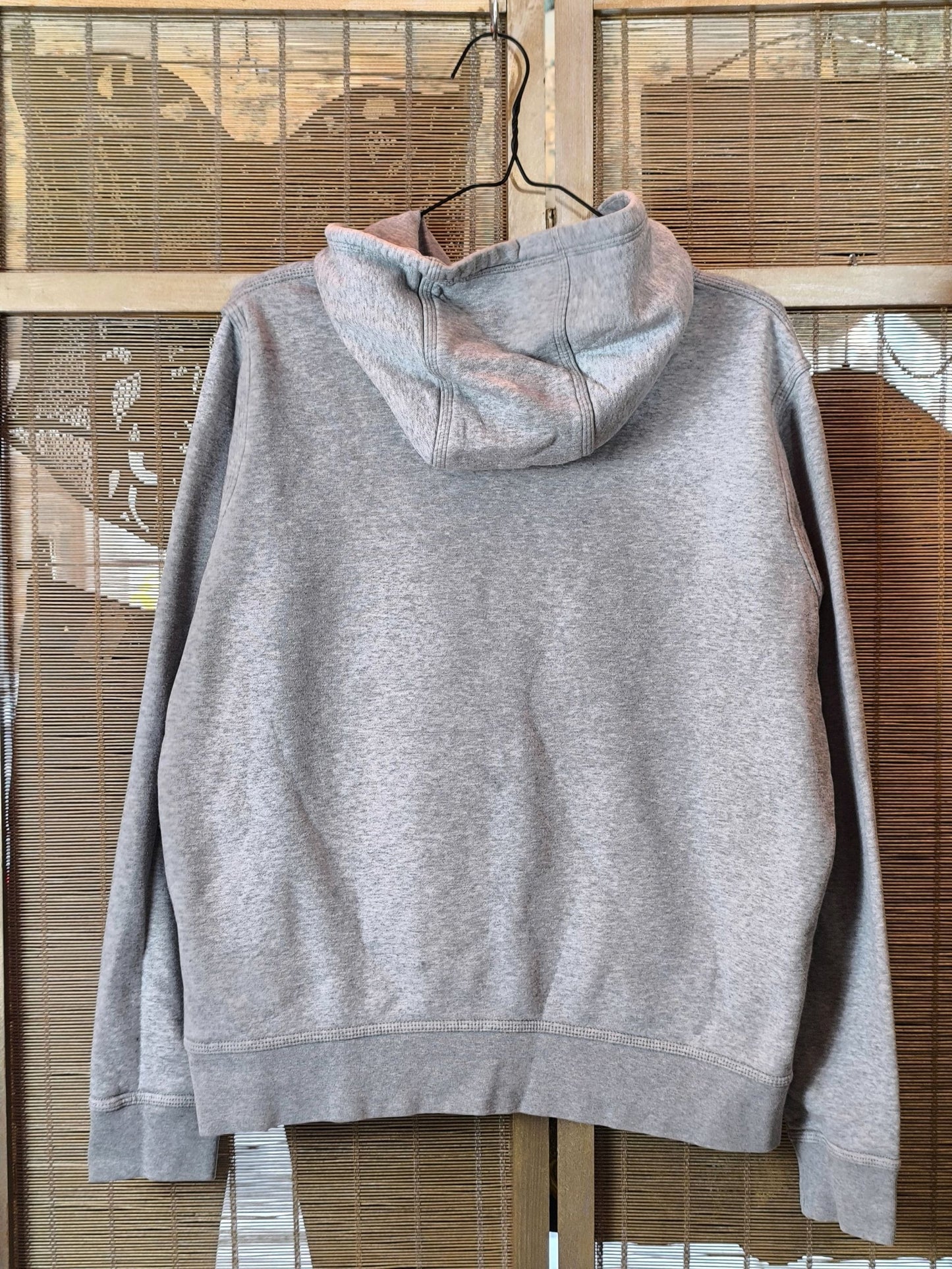 Nike Grey Hoodie featuring Embroidered Swoosh
