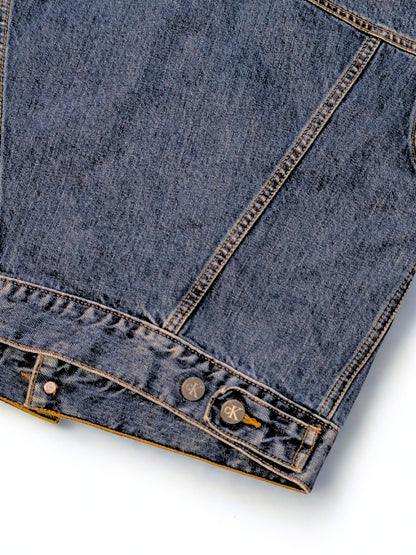 Vintage Calvin Klein Denim Vest – 1990s Icon / As Seen in 1995 Campaign – Made in USA