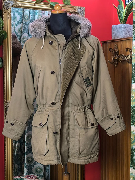 Unisex Brooksfield Sportive Made in Italy Vintage Parka Jacket