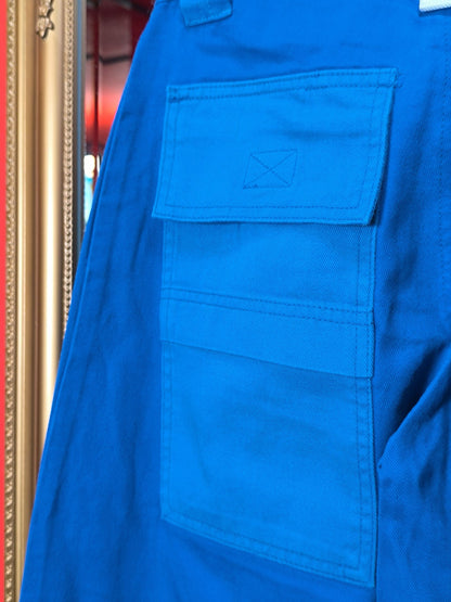 Deadstock Stuka Blue Wide Leg Baggy Pants – 90s–Early 2000s Original Skate Streetwear