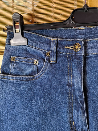 Y2K Laura Kent Tribal Embroidered High Waist Jeans