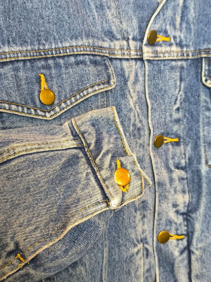 Per Plex Try Vintage Sherpa Denim Jacket