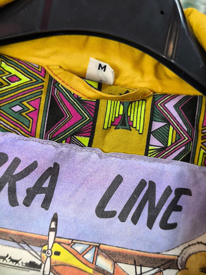 Vintage Alaska Line “Cougar” Expedition Jacket – Mustard Cotton, Late 80s