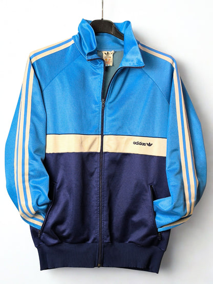Adidas Trefoil Track Jacket – Late 70s West Germany | Slim Fit Retro Rarity