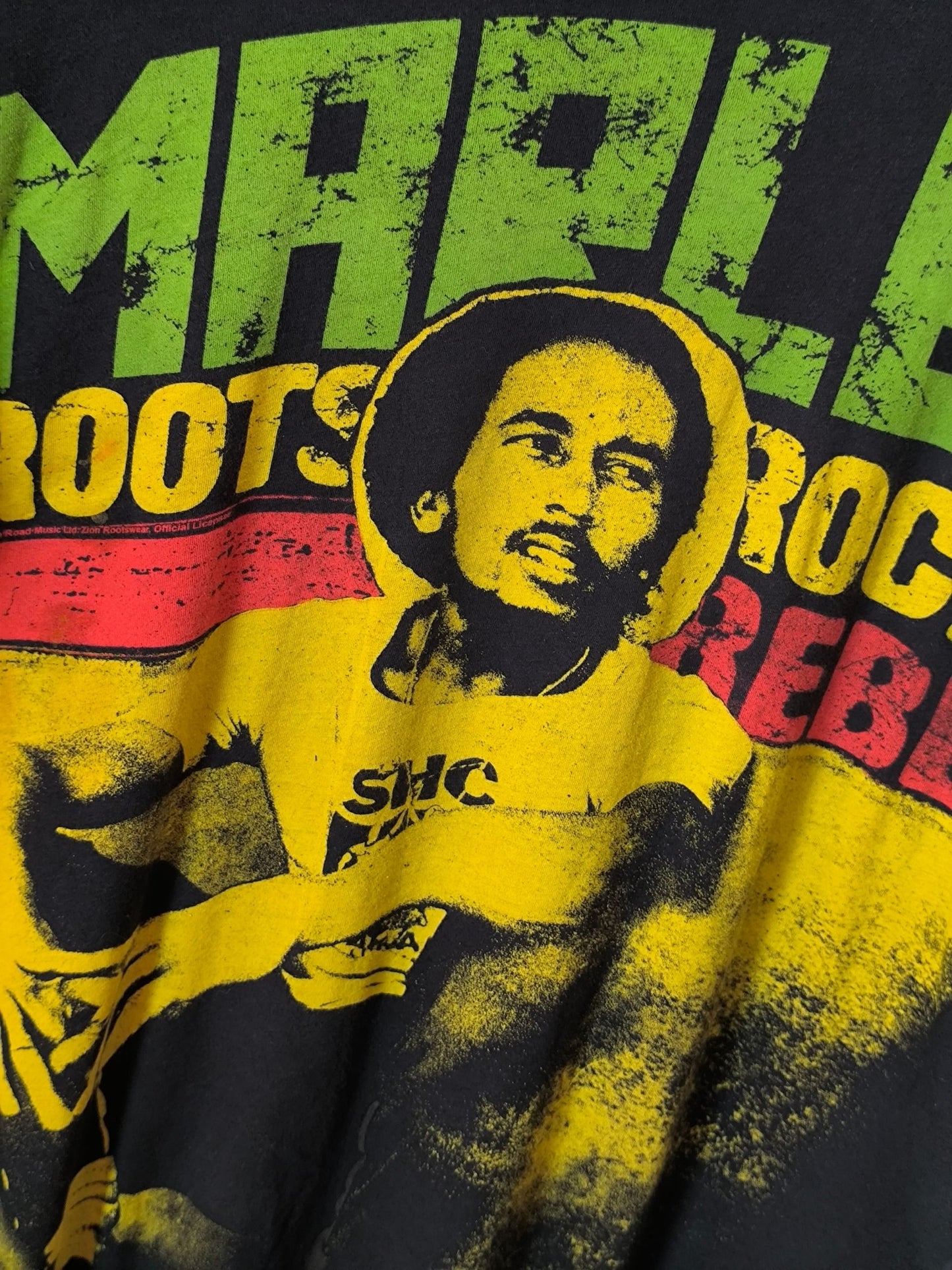 Bob Marley “Roots Rock Rebel” Graphic T-Shirt