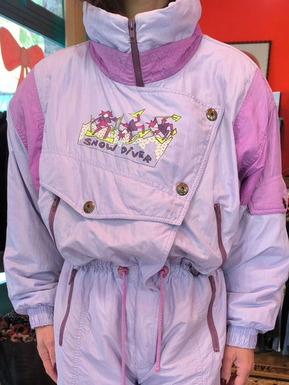 Golden Team "Silver Wings" Vintage Ski & Snowboard Suit