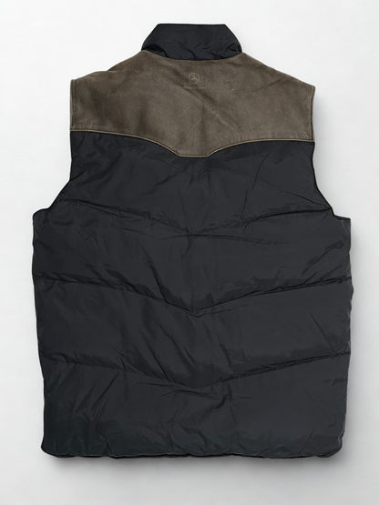 Mercedes-Benz Vintage Down & Leather Puffer Gilet