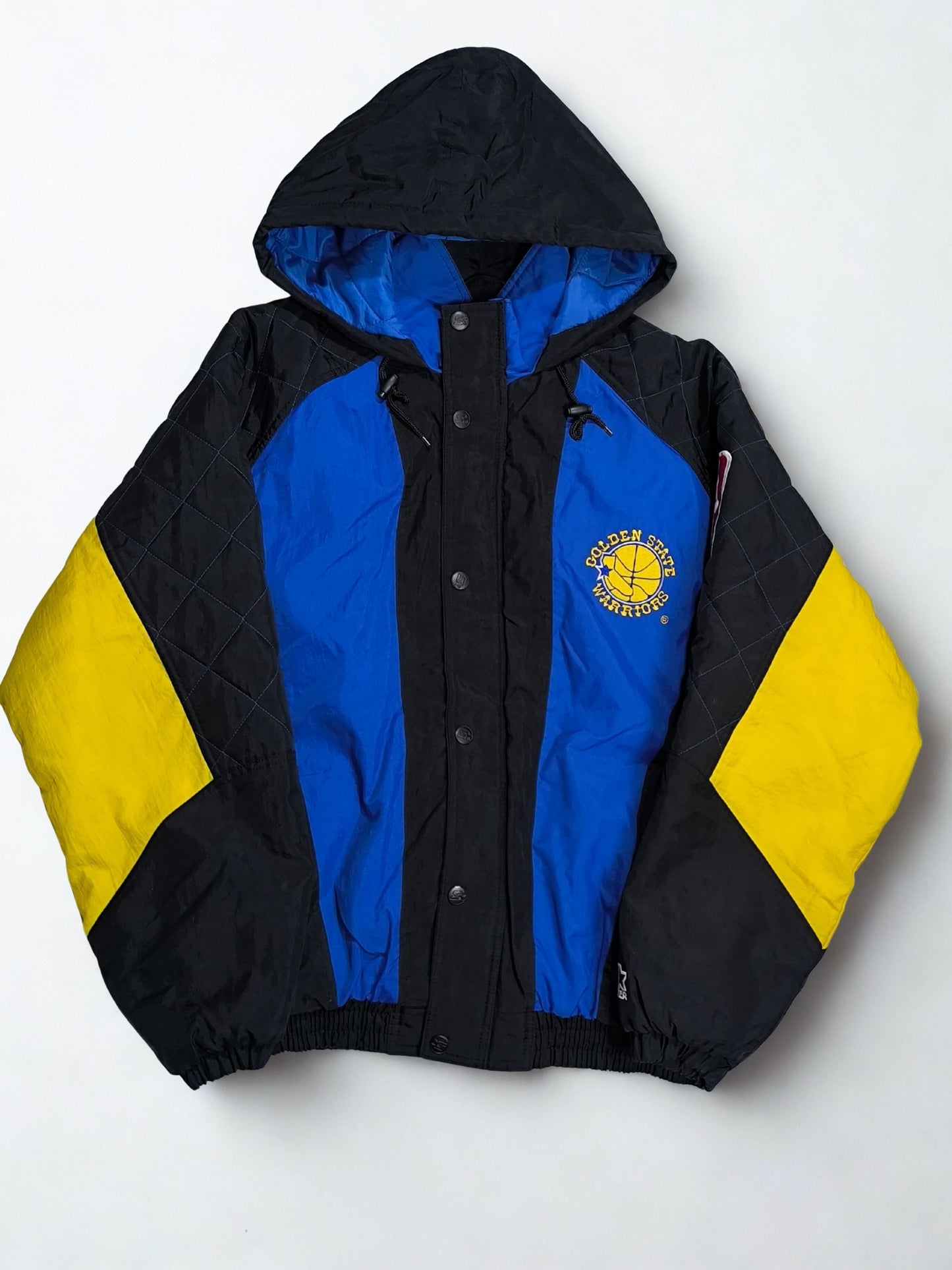 Vintage Starter x Golden State Warriors NBA Puffer Jacket (1990s)