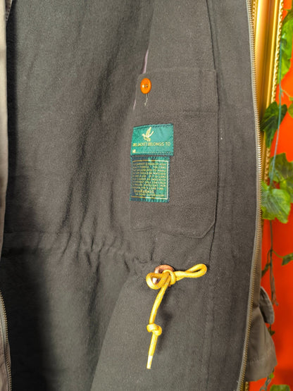 Unisex Brooksfield Sportive Made in Italy Vintage Parka Jacket