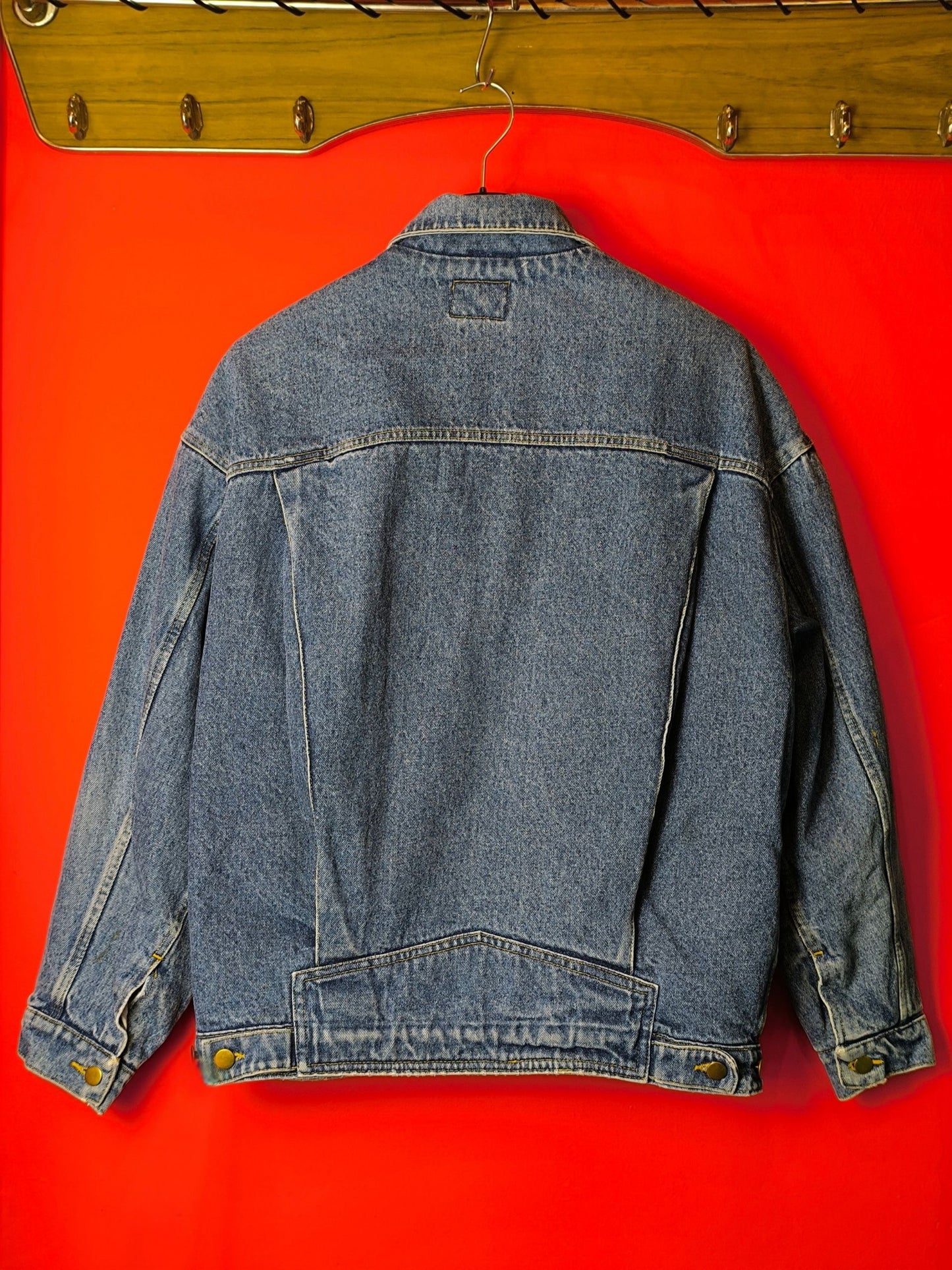 Per Plex Try Vintage Sherpa Denim Jacket